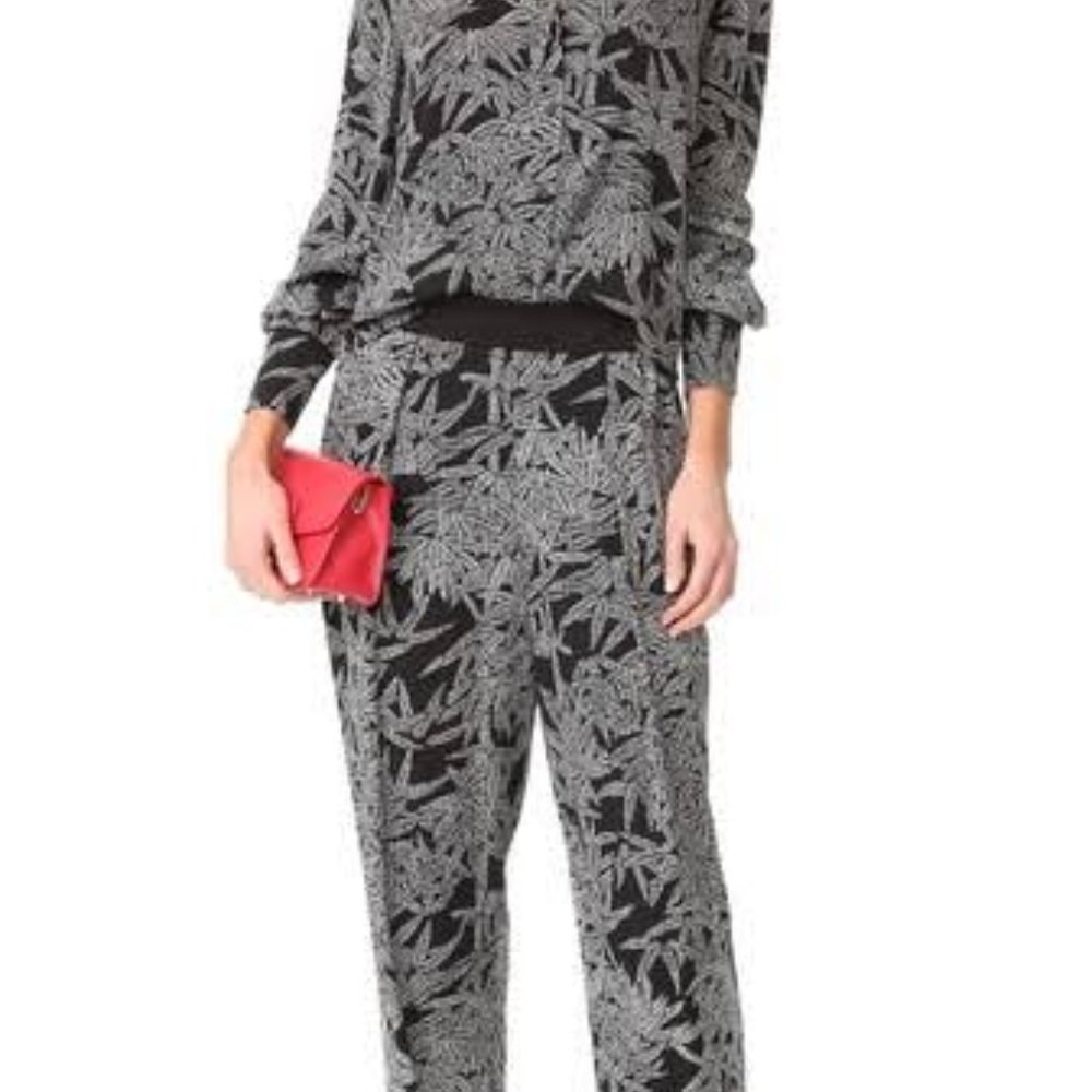 100% AUTH DVF Silk Pants S